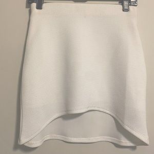White boutique skirt